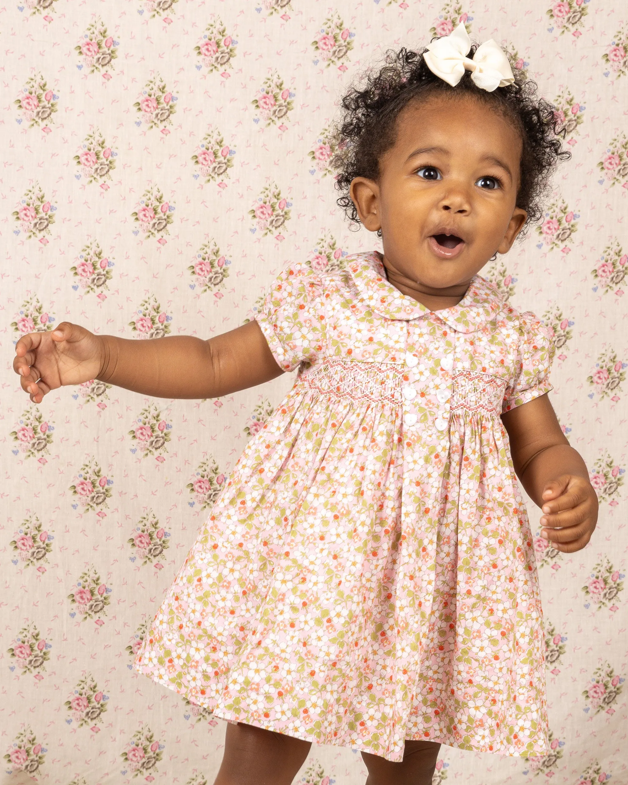 Made With Liberty Fabric:  Baby Dress - Josette