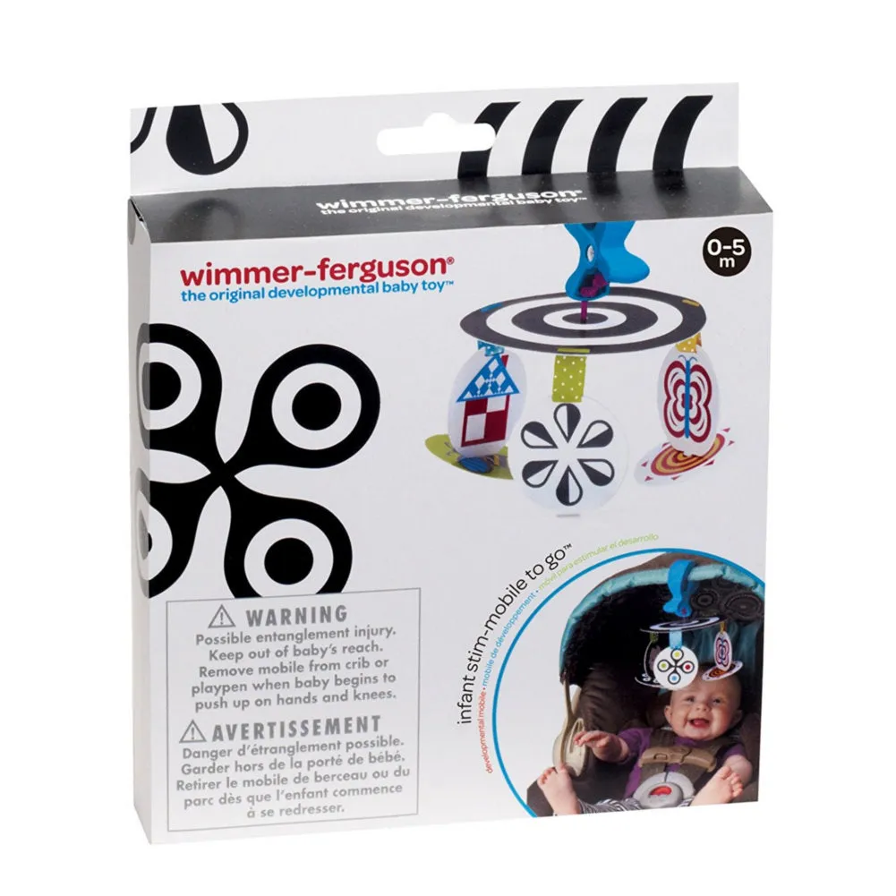 Manhattan Toy Company Wimmer-Ferguson Infant Stim-Mobile On The Go Travel Toy