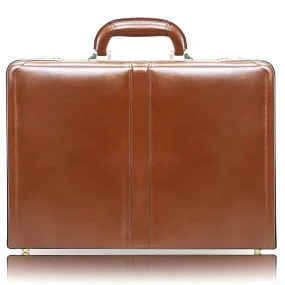 McKlein Harper Leather Expandable Attache Case
