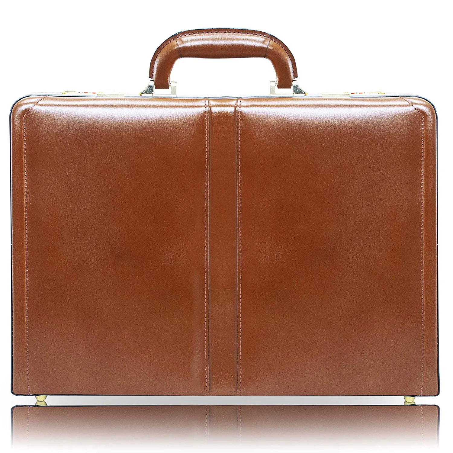 McKlein Harper Leather Expandable Attache Case