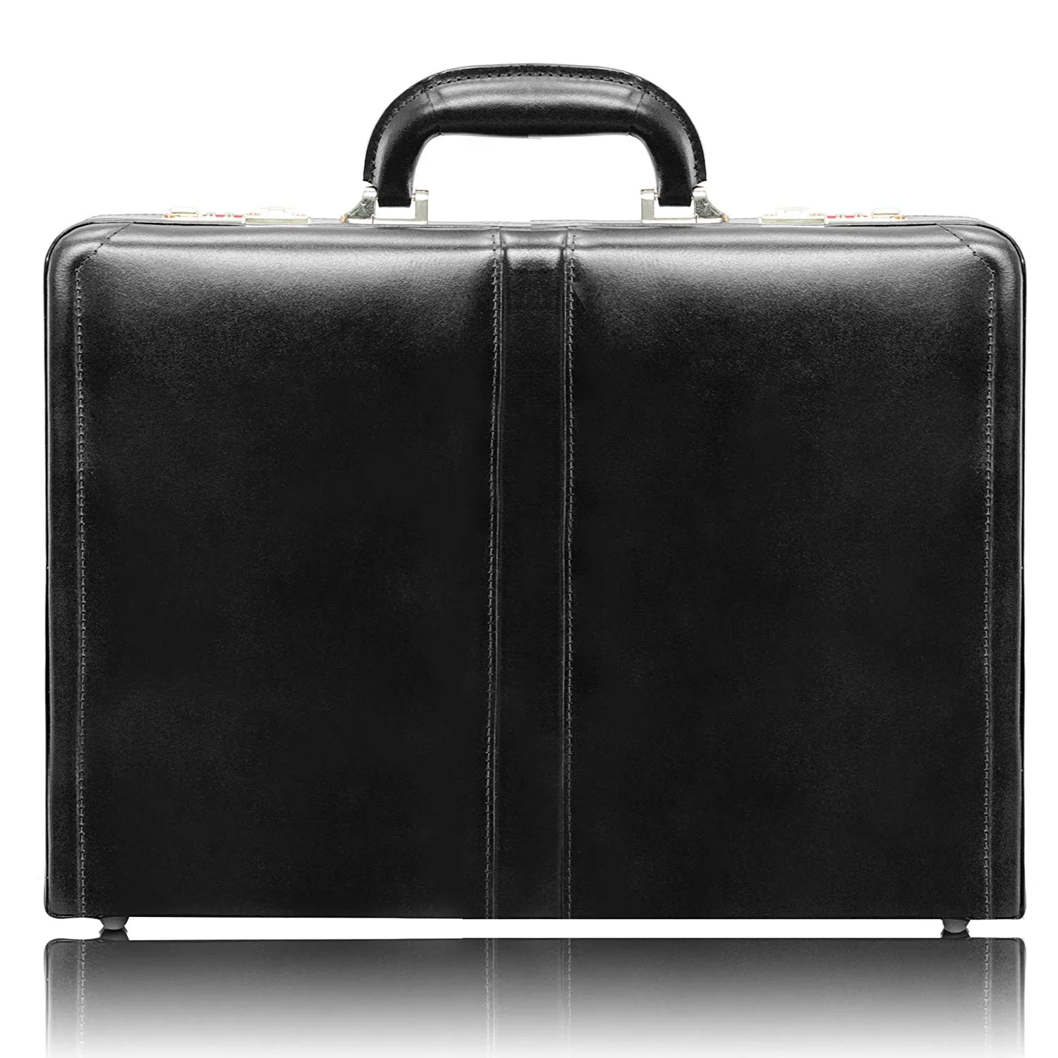 McKlein Harper Leather Expandable Attache Case