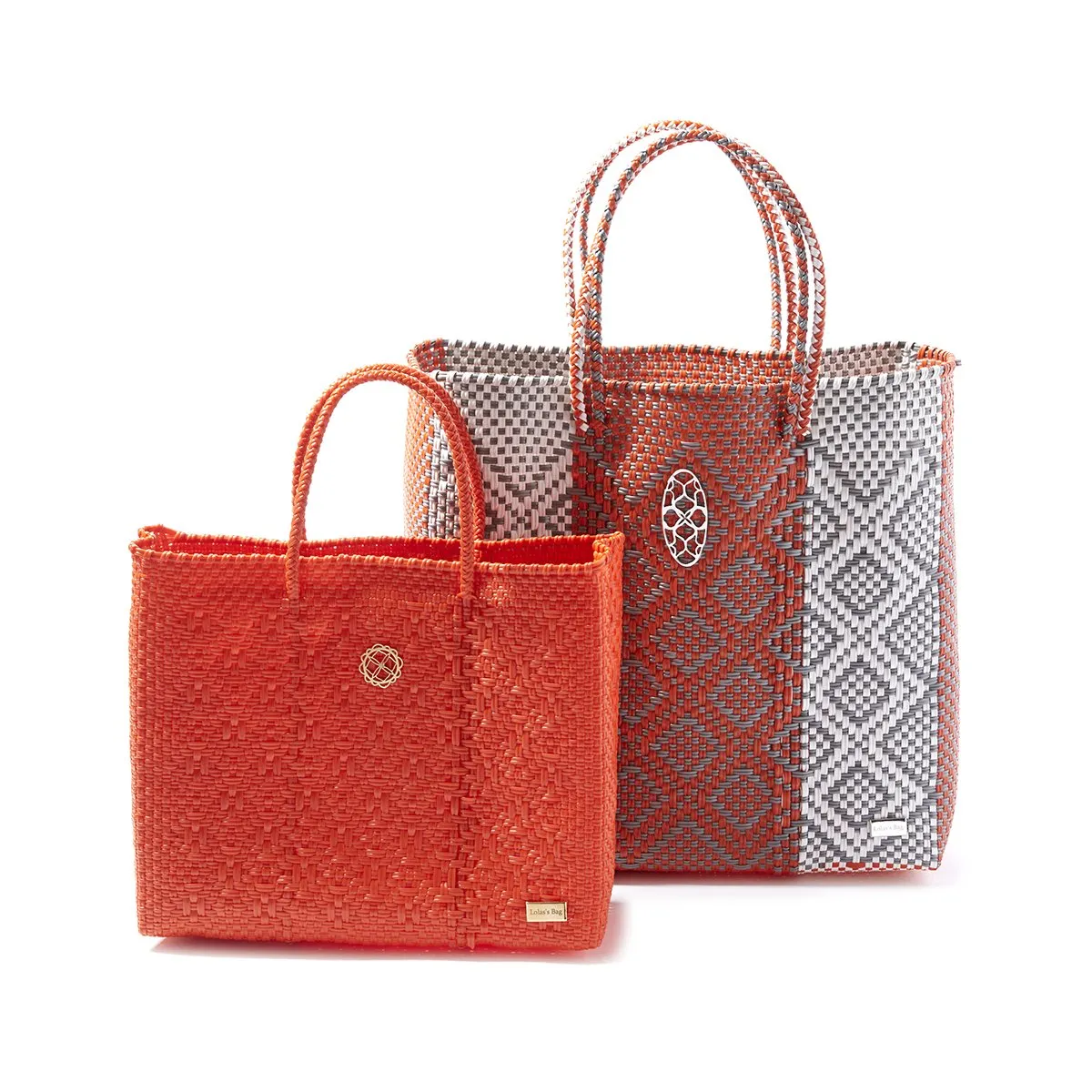 MEDIUM ORANGE TOTE BAG