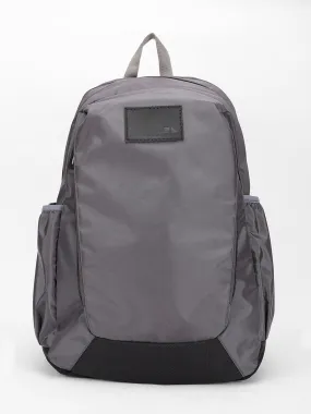 Men's light grey Water Repellent Travel Backpack with adjustable shoulder strap