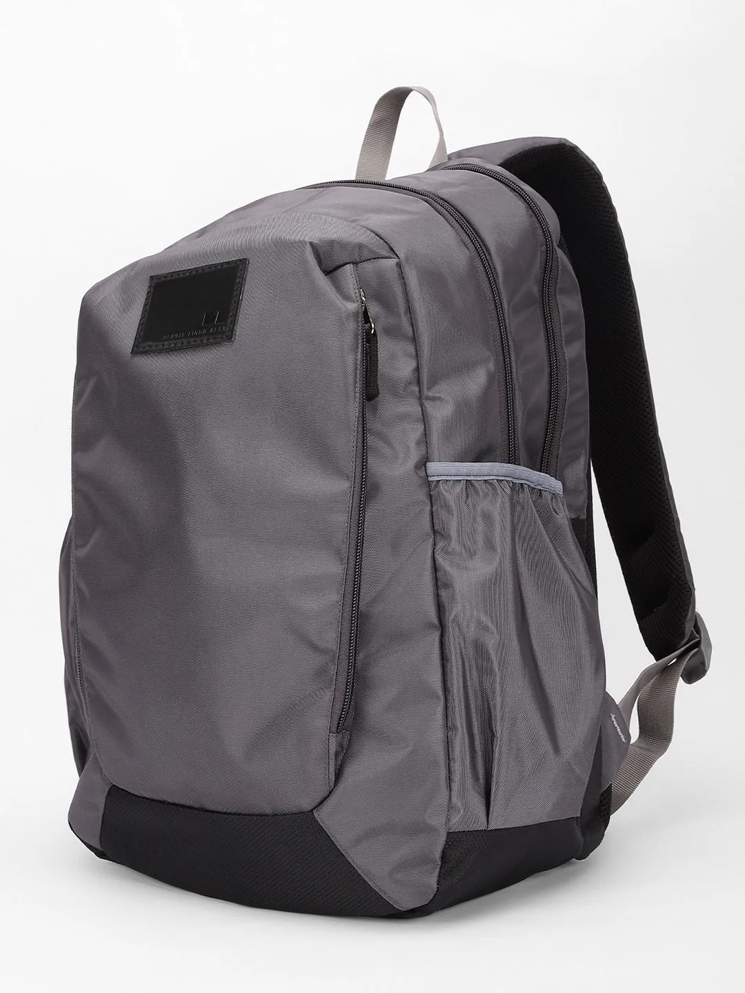 Men's light grey Water Repellent Travel Backpack with adjustable shoulder strap
