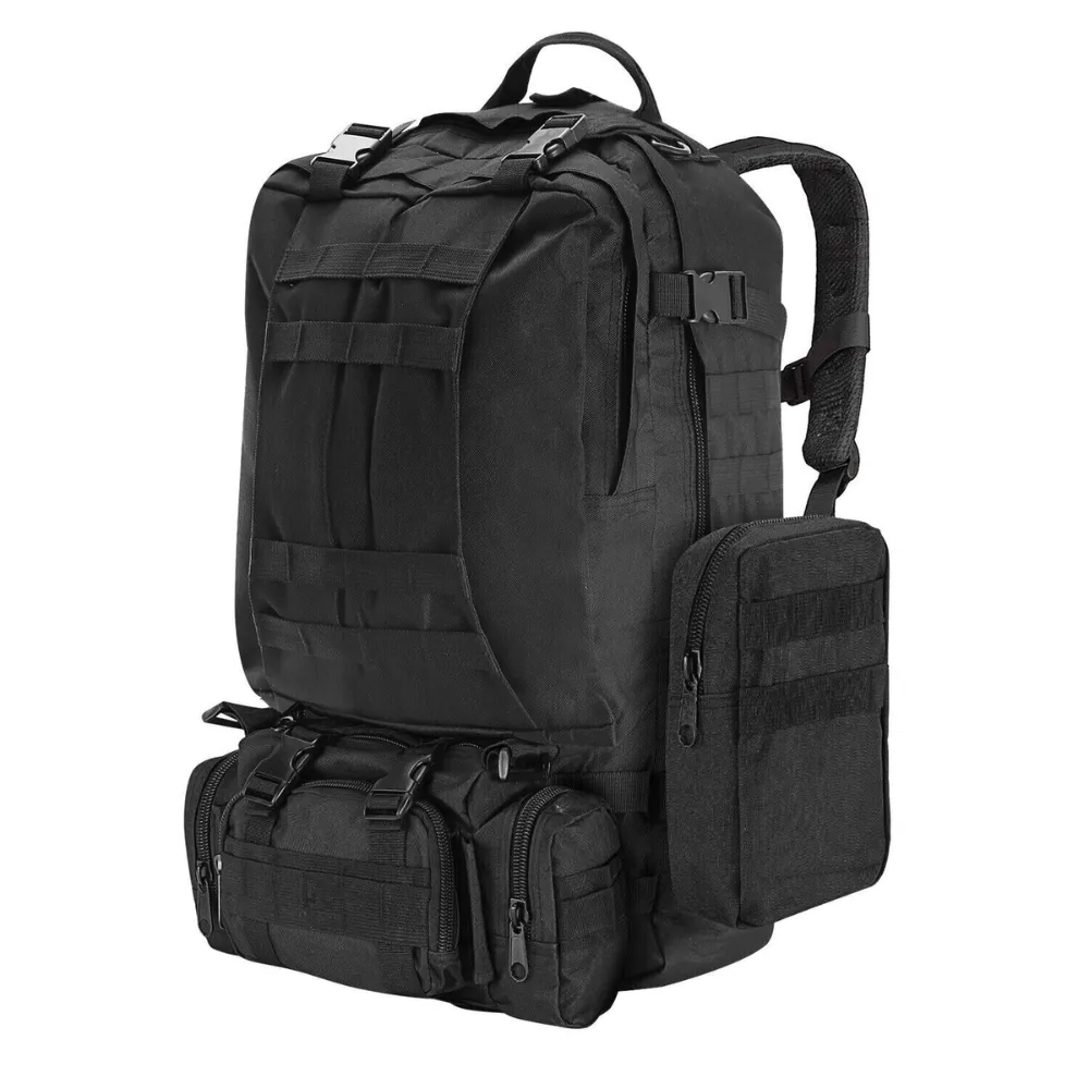 Military Style Outdoor Durable 55L Waterproof Backpack