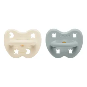 Milky White & Gorgeous Grey Orthodontic Pacifier 2 Pack (3-36 Months)