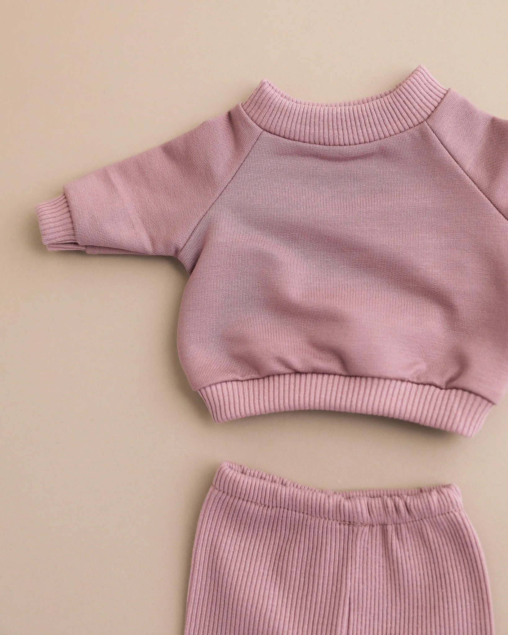 Minikane Doll Clothes | Doll Sweatshirt Set - Lavender