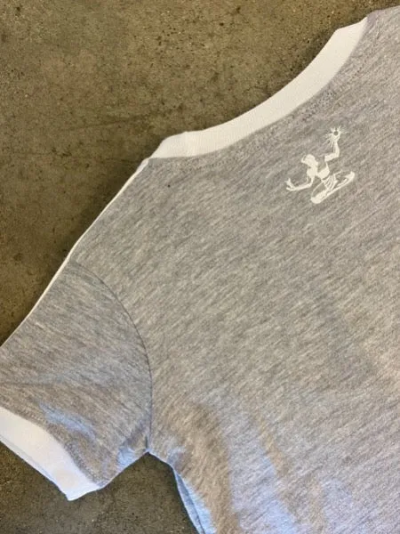 Modern 313 Sport Tee / White   Gray / Toddler