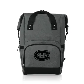Montreal Canadiens - On The Go Roll-Top Backpack Cooler