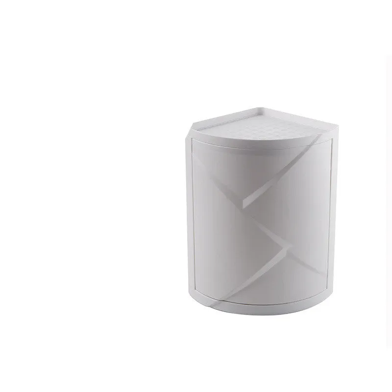 Nailless Multi-function Rotating Punch-Free Firm Shower Corner Shelf
