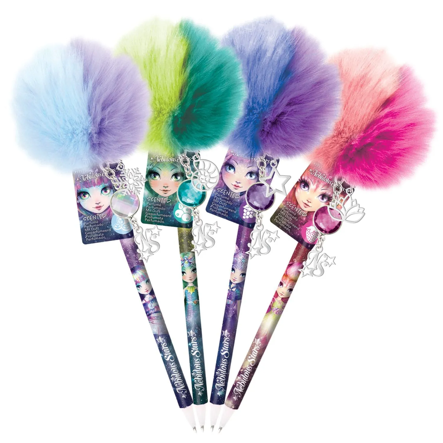 Nebulous Stars Pom Pom Pen - Marinia