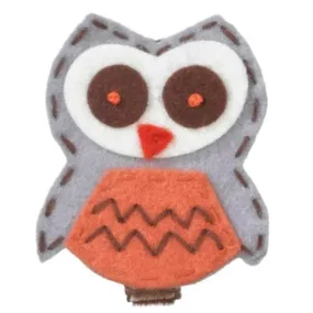 No Slippy Hair Clippy Willow Owl Brown
