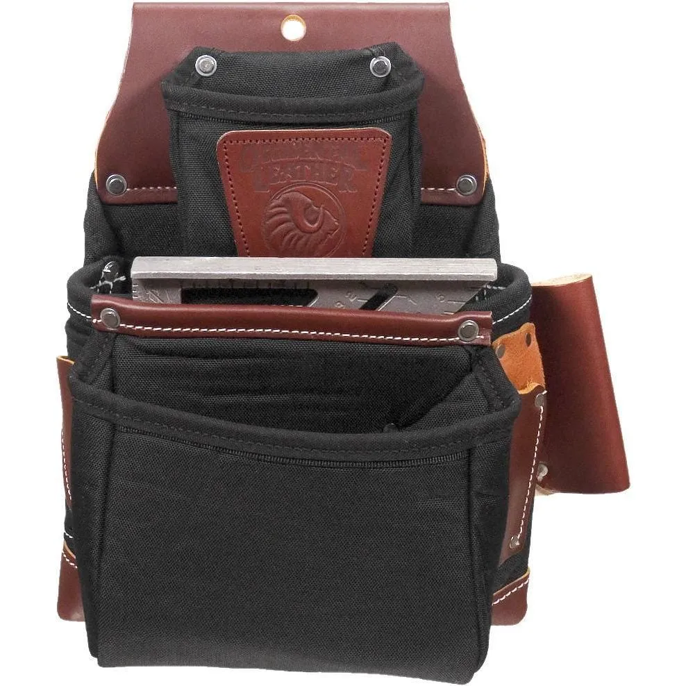 Occidental Leather Toolbelts | B8060 - Black Oxy Lights™ 3 Pouch Fastener Pouch