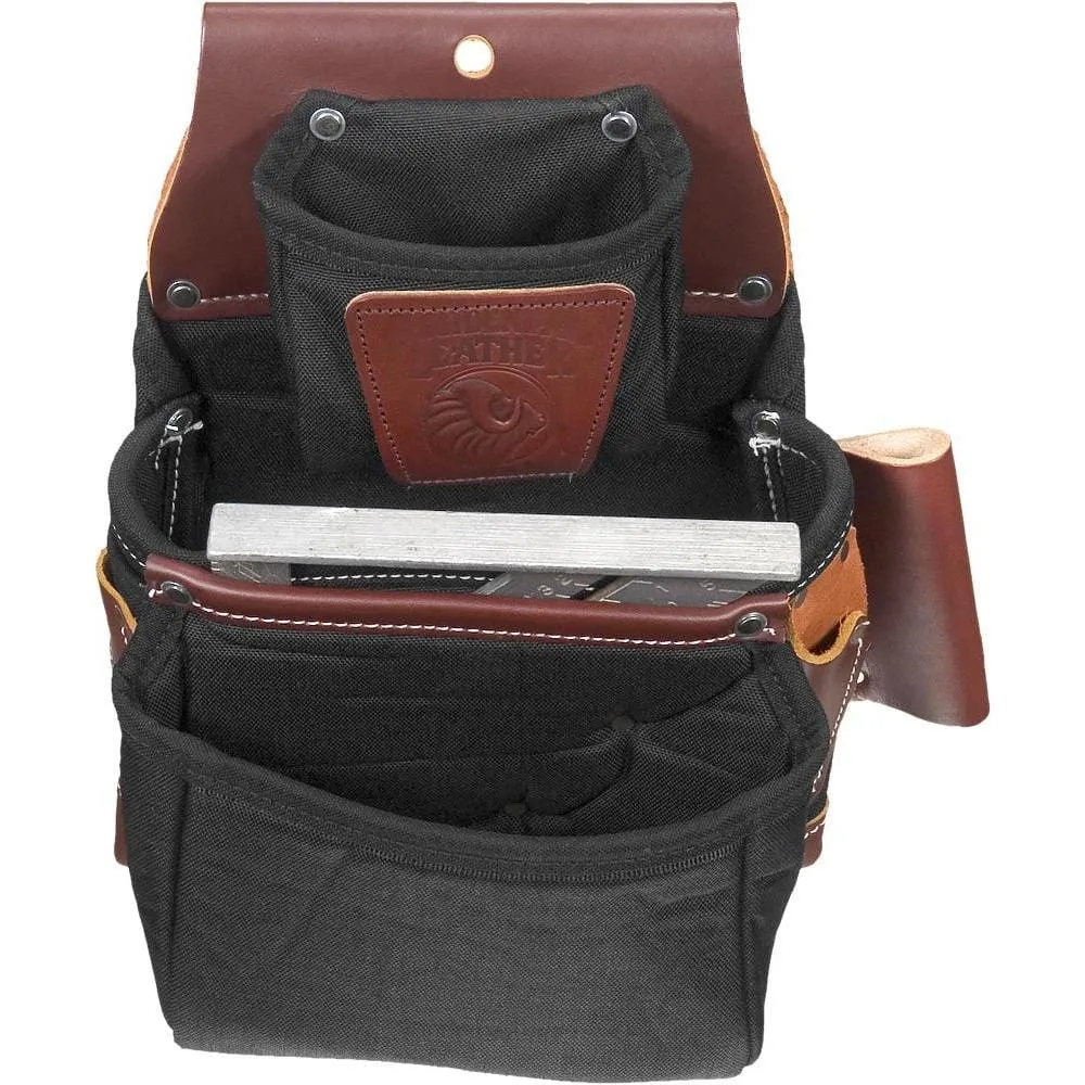 Occidental Leather Toolbelts | B8060 - Black Oxy Lights™ 3 Pouch Fastener Pouch
