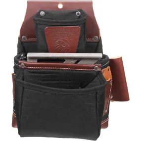 Occidental Leather Toolbelts | B8060 - Black Oxy Lights™ 3 Pouch Fastener Pouch
