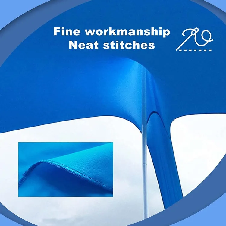 Outdoor Beach Lycra Canopy Camping Tent Sunshade Fishing Tent, Size: 300x300x200cm(Sky Blue)
