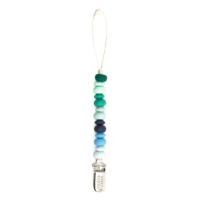 Pacifier Clip - Multi Blue