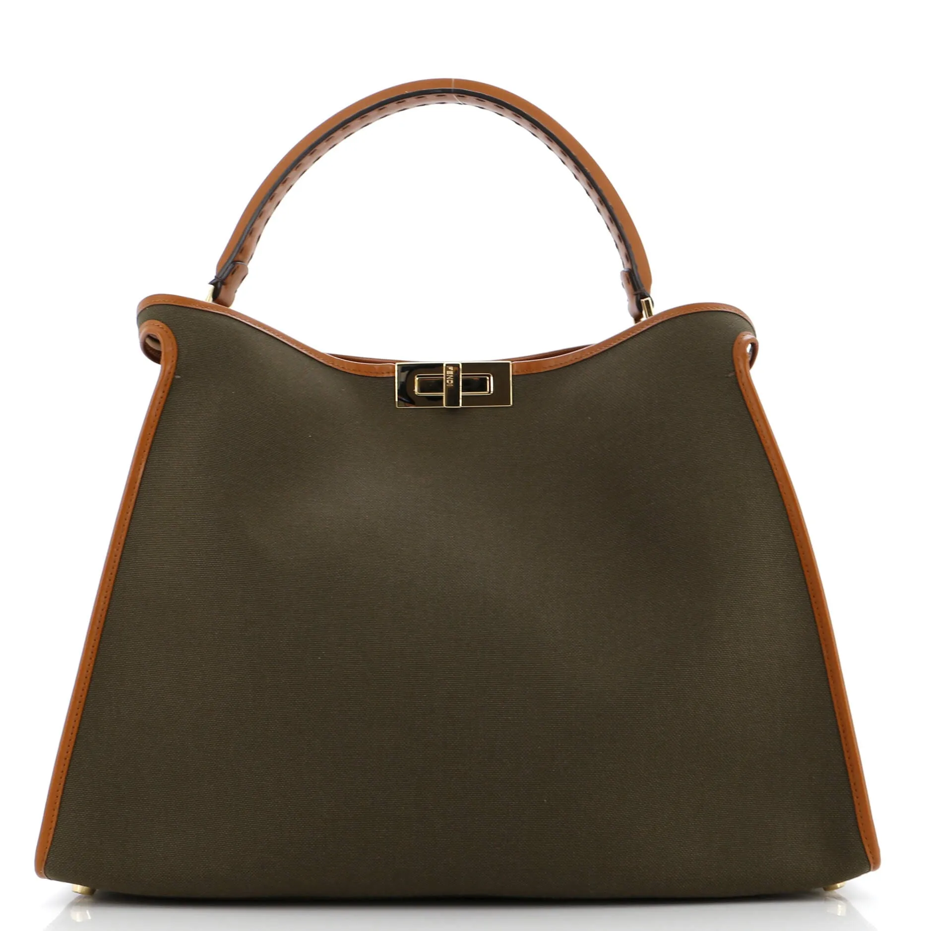Peekaboo X-Lite Bag Canvas with Leather Large