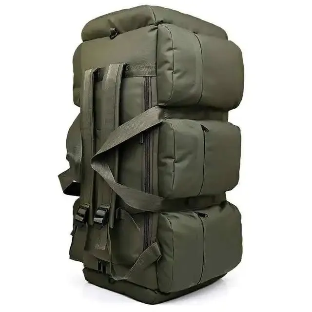 "ExpeditionMax 100L: The Ultimate Army Backpack for Outdoor Adventures and Travel"