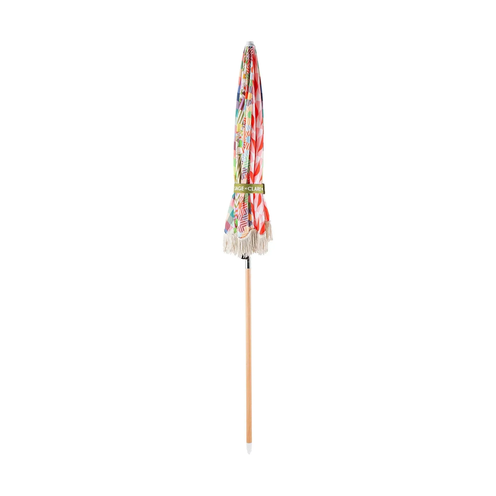 Sage x Clare & Kollab Mix Umbrella Large