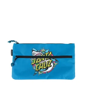 Santa Cruz Shark Dot Pencil Case Turquoise