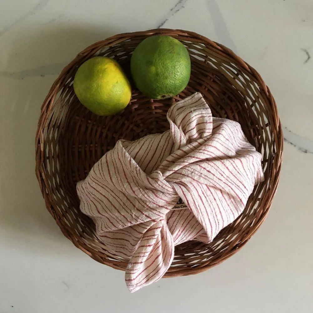 Set of 2 Bento  Bag - 2 knot bags in organic Kala Cotton for Veggies & Fruit, Wrapping Roti, Packing lunch box