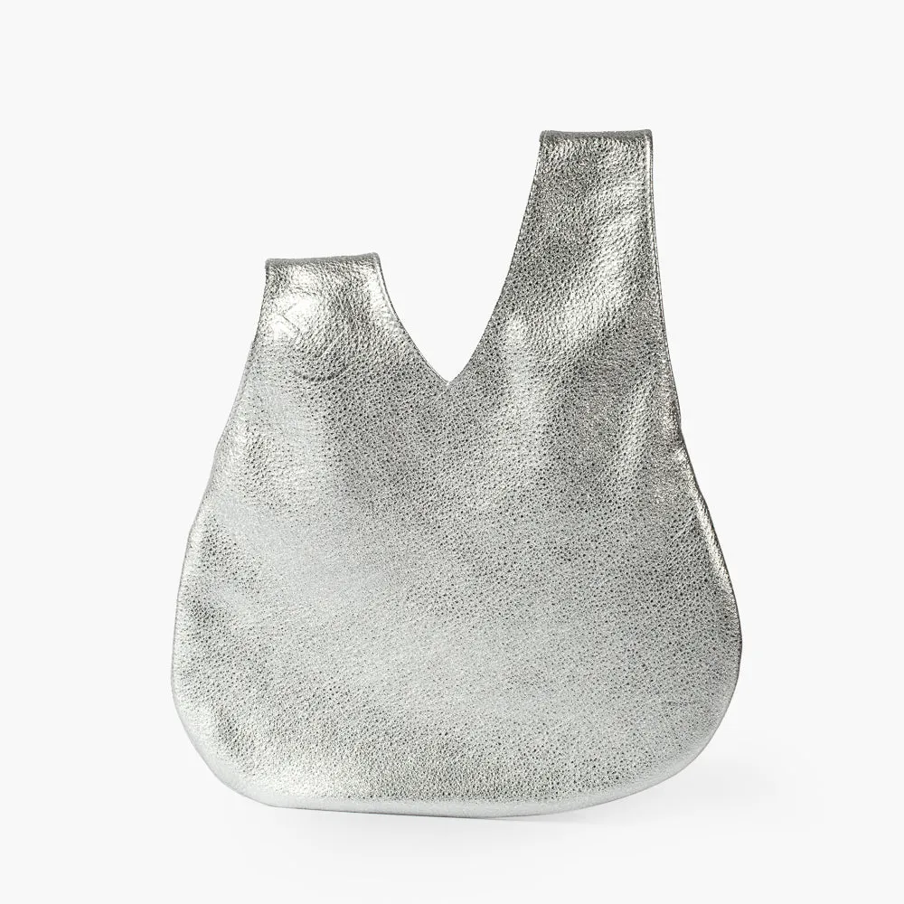 Silver Nexus Handbag