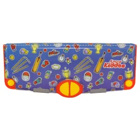 Smily Kiddos Pop Out Pencil Box Cricket Theme - Blue-SK16001727