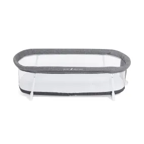 Snuggle Nest™ Portable Bassinet-Charcoal Tweed