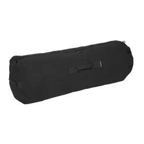 Stansport Duffel Bag With Zipper - Black - 21 In X 36 In