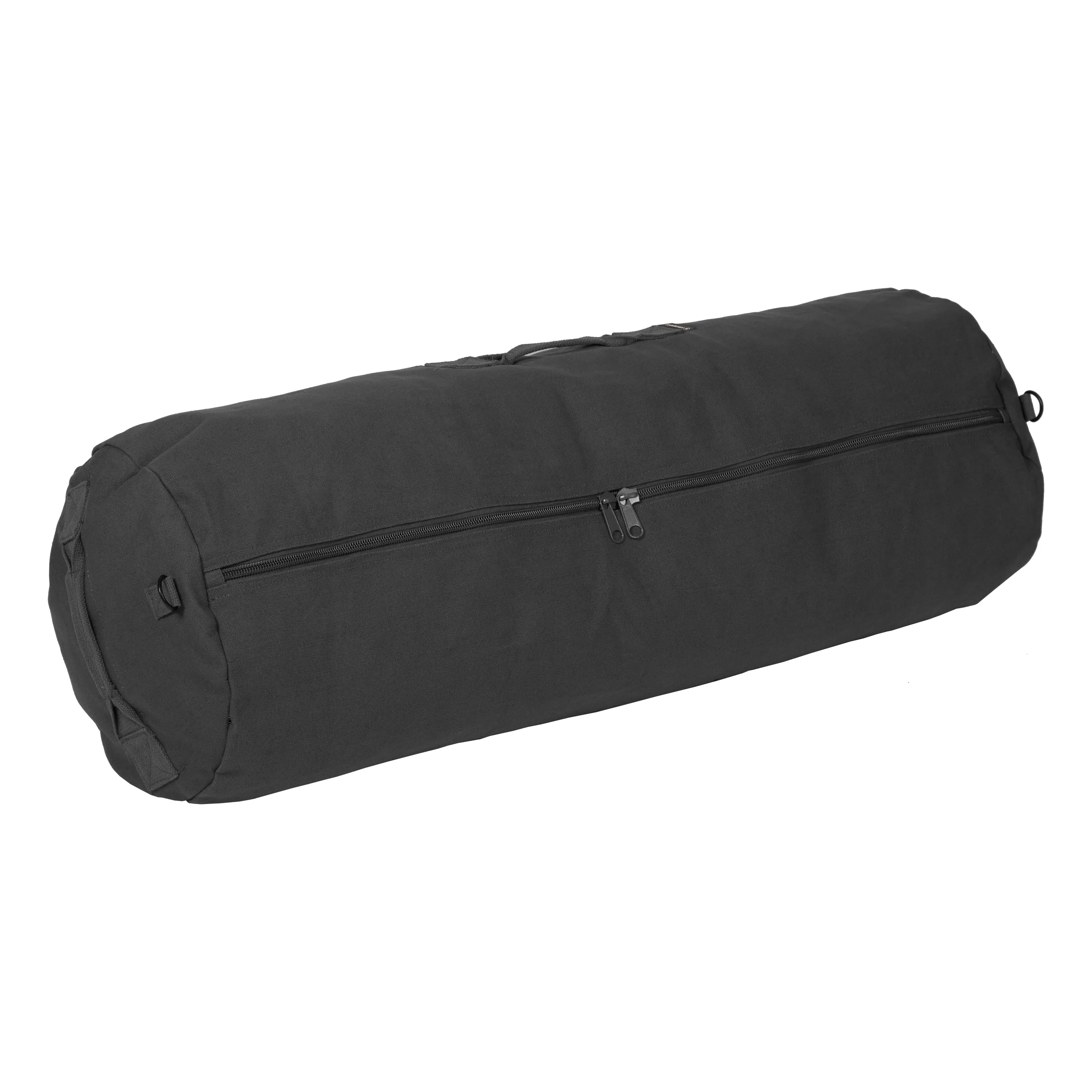Stansport Duffel Bag With Zipper - Black - 21 In X 36 In