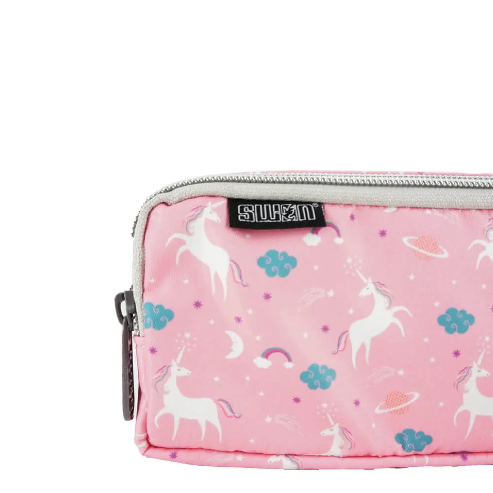 SWAN Pencil Case 2-Layer Large Capacity Stationery School Pouch