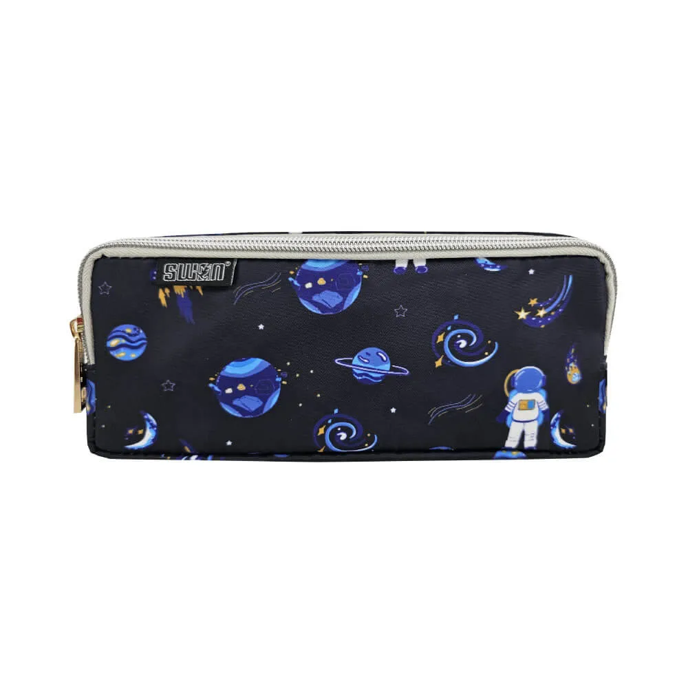 SWAN Pencil Case 2-Layer Large Capacity Stationery School Pouch