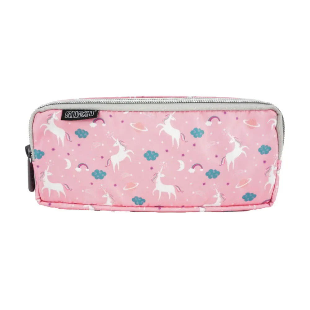 SWAN Pencil Case 2-Layer Large Capacity Stationery School Pouch