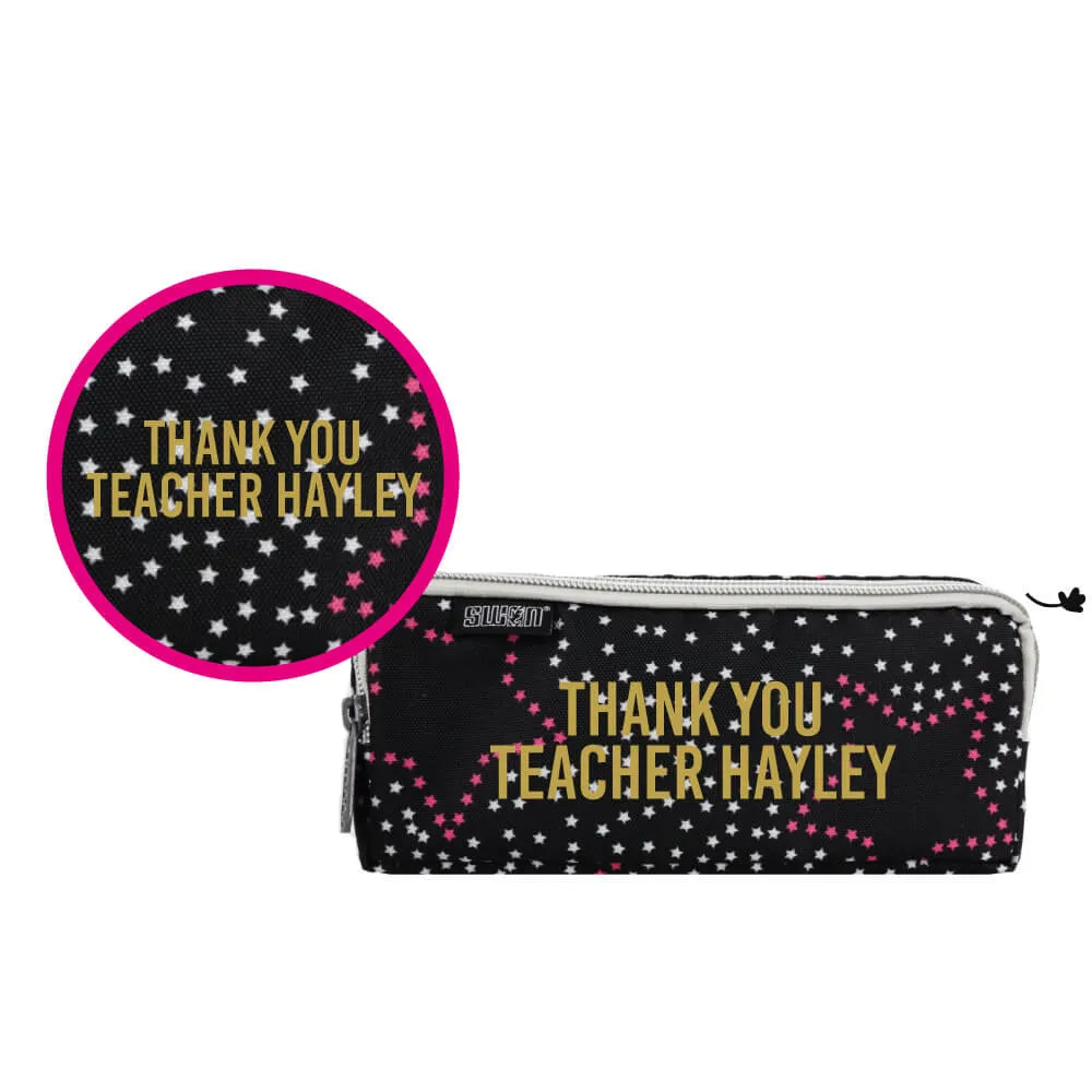 SWAN Pencil Case 2-Layer Large Capacity Stationery School Pouch