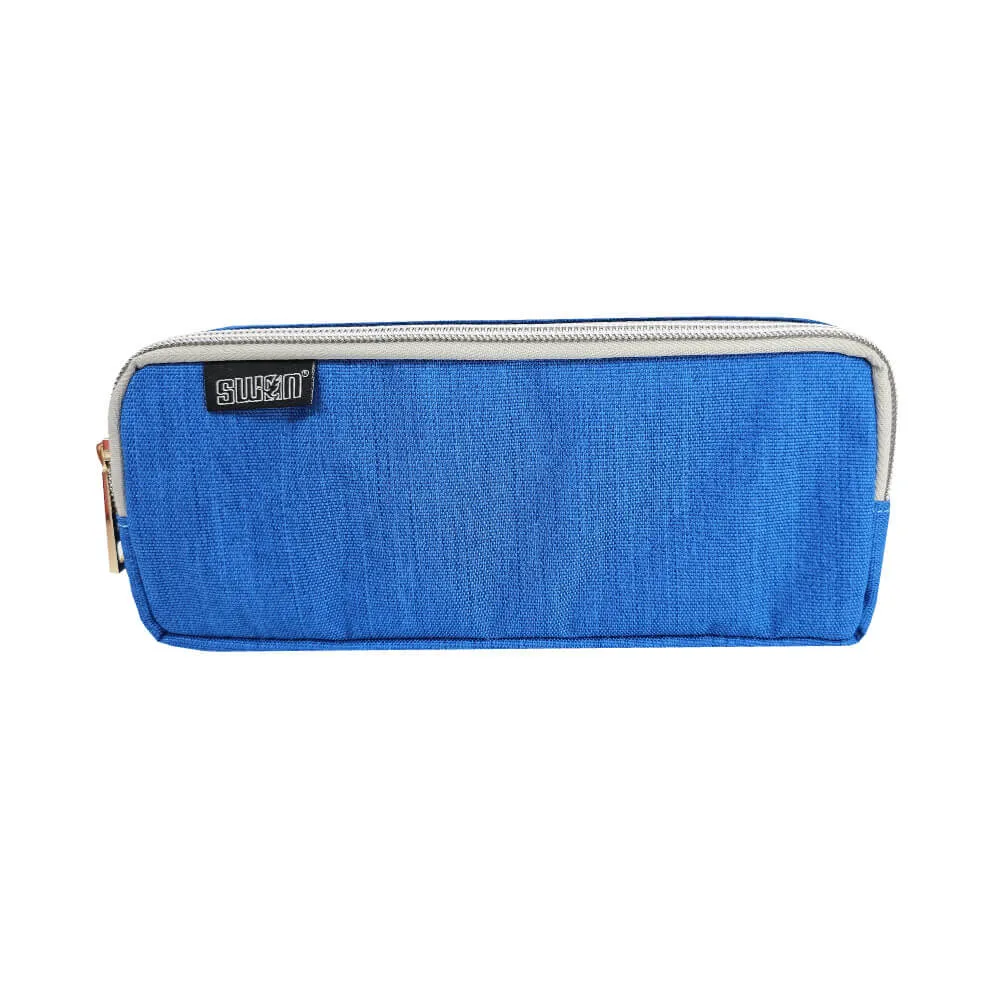 SWAN Pencil Case 2-Layer Large Capacity Stationery School Pouch