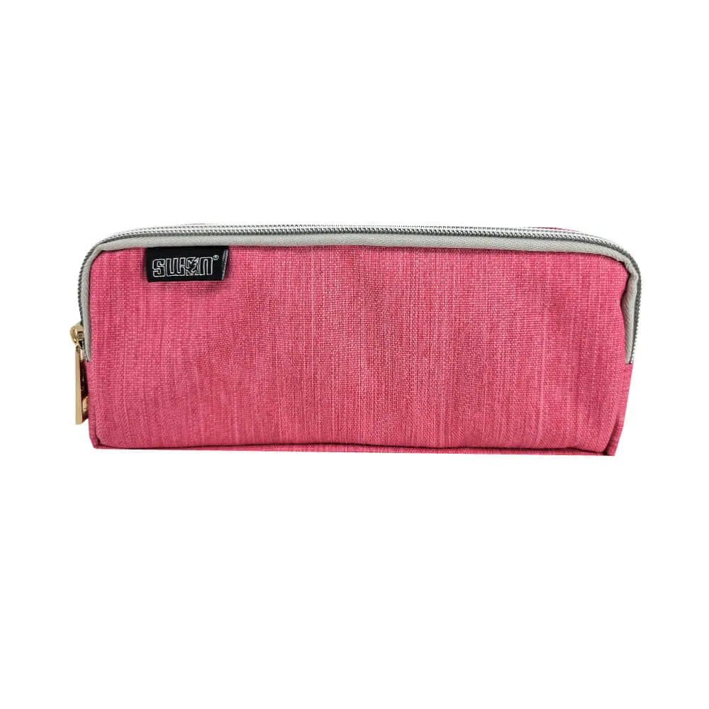 SWAN Pencil Case 2-Layer Large Capacity Stationery School Pouch