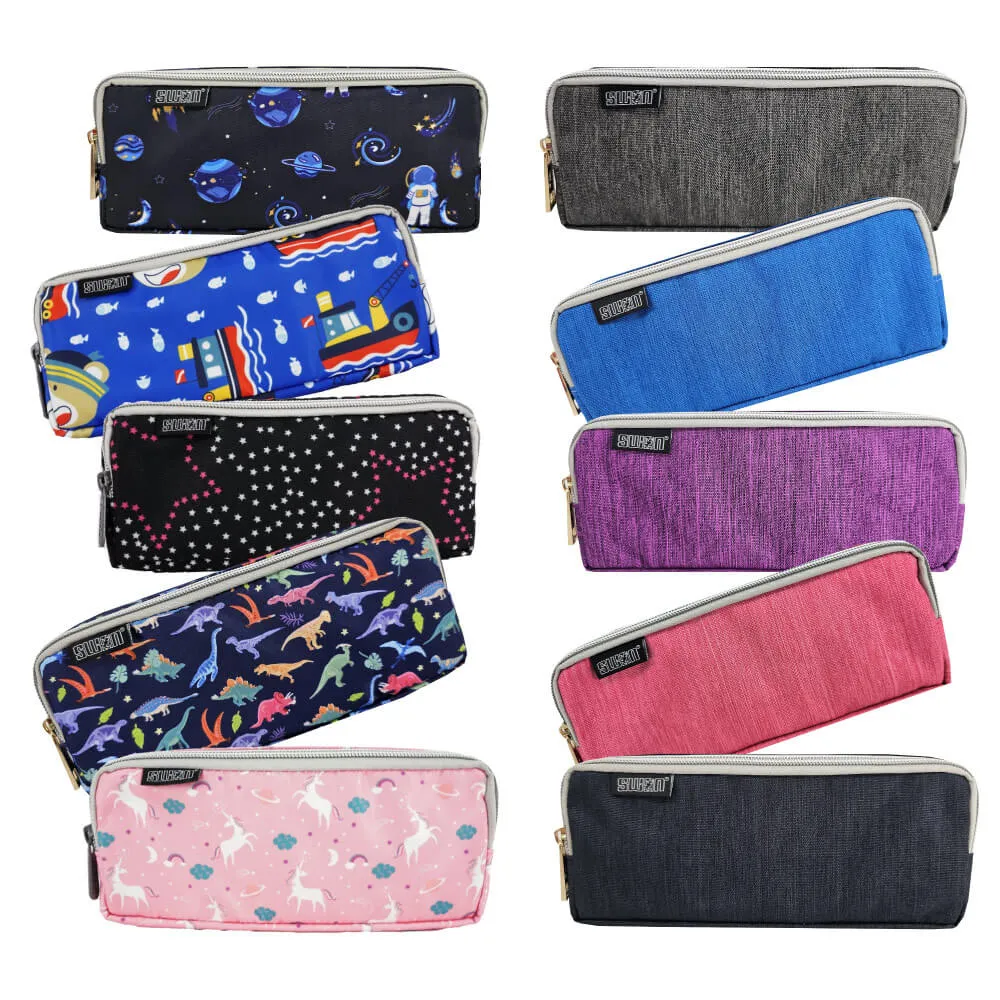 SWAN Pencil Case 2-Layer Large Capacity Stationery School Pouch