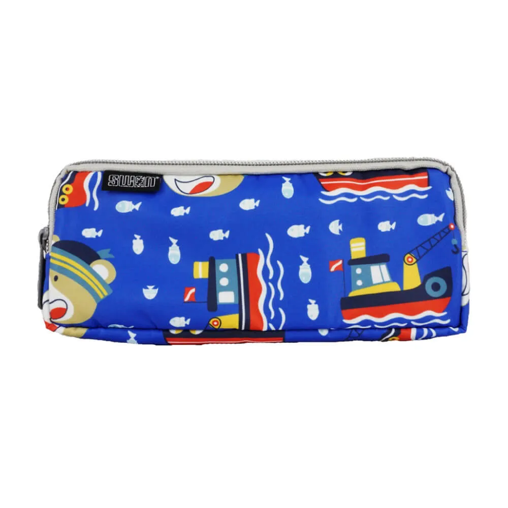 SWAN Pencil Case 2-Layer Large Capacity Stationery School Pouch