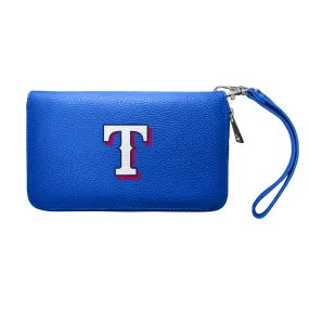 Texas Rangers Zip Organizer Wallet Pebble
