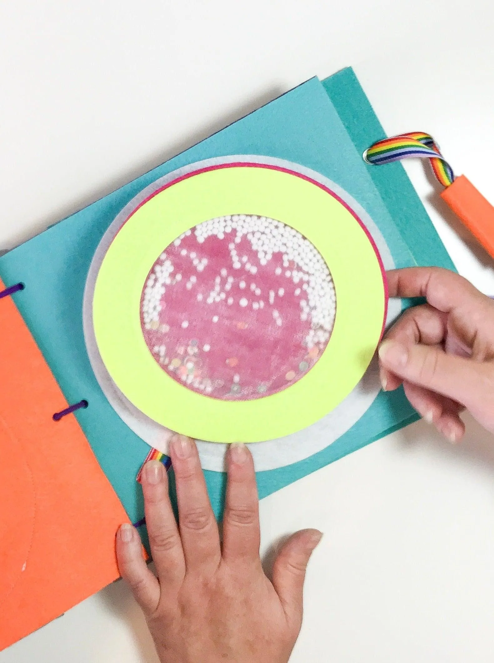 Tilt and Smash Quiet Book Page