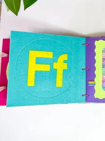 Tilt and Smash Quiet Book Page
