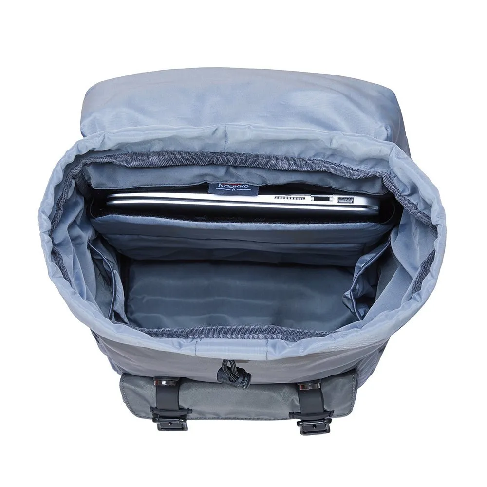 Travel Laptop Backpack, Outdoor Rucksack, School backpack Fits 15.6"(Nylon Grey)