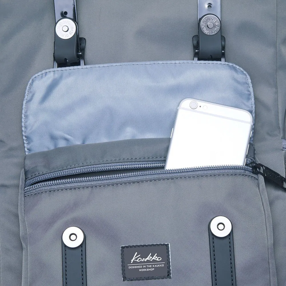 Travel Laptop Backpack, Outdoor Rucksack, School backpack Fits 15.6"(Nylon Grey)