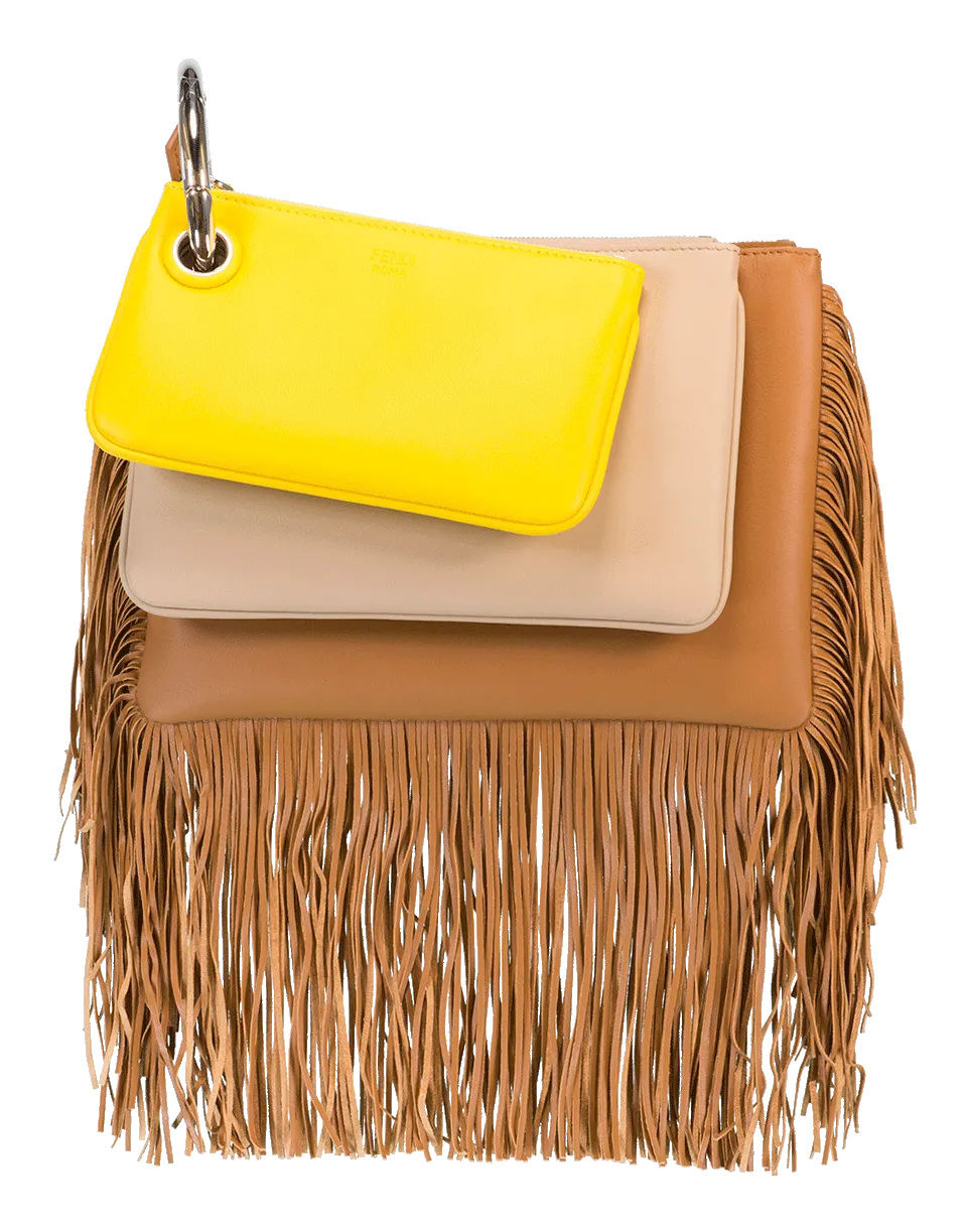 Triplette Fringe Handbag