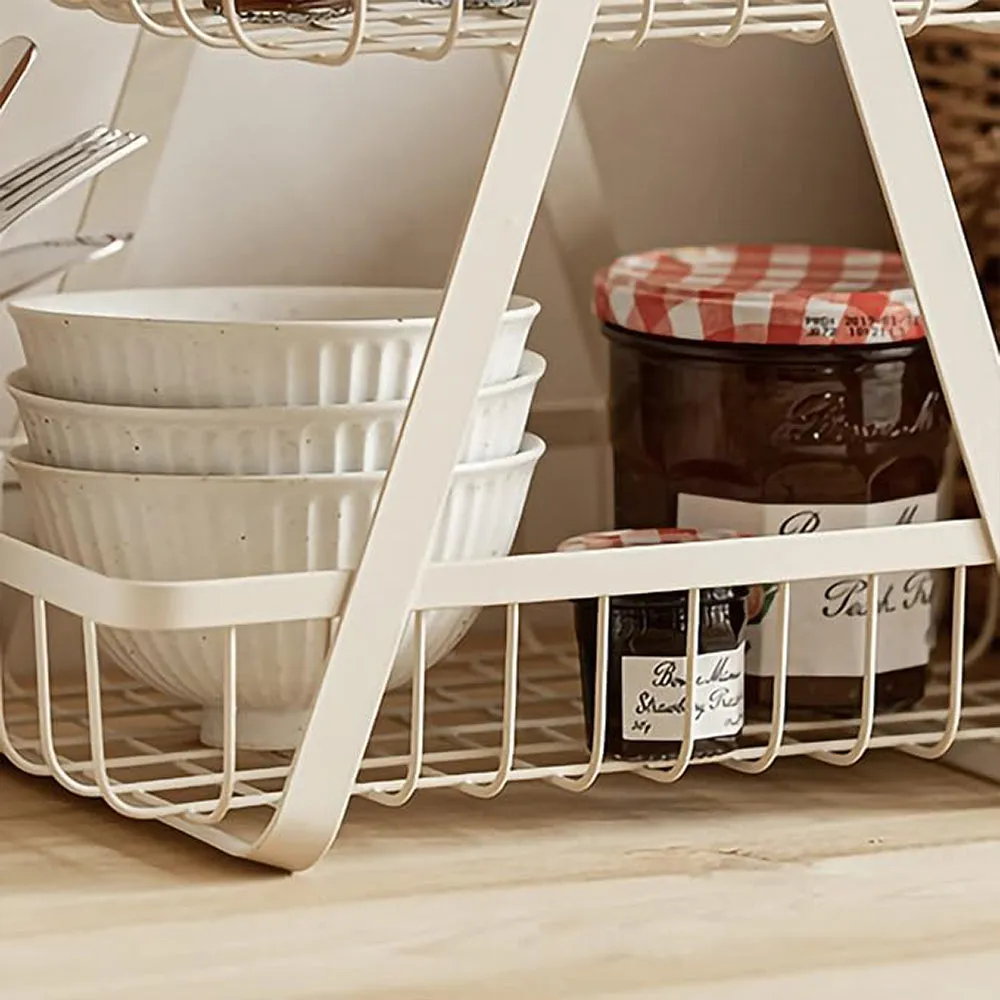 Two-Tier Countertop Organizer