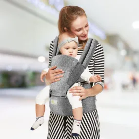 Upsy Daisy Cool Baby Carrier -  Multi-Positional Versatility, Detachable cap, Breathable Fabric