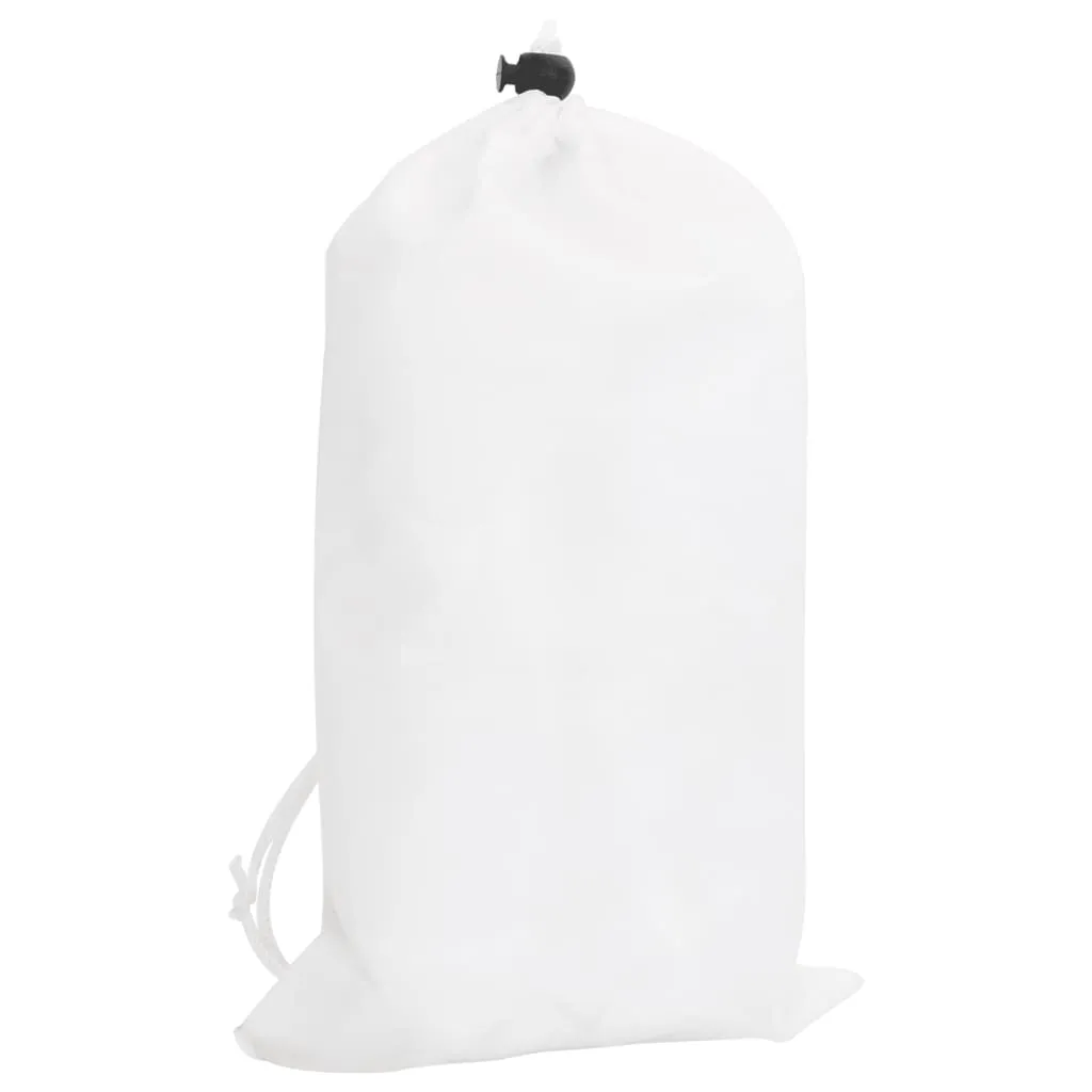 vidaXL Camouflage Net with Storage Bag 312x140 cm White