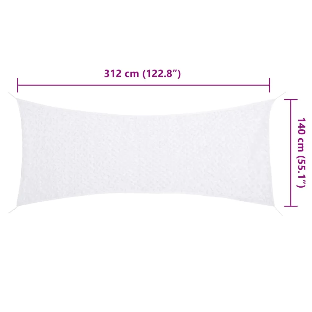 vidaXL Camouflage Net with Storage Bag 312x140 cm White