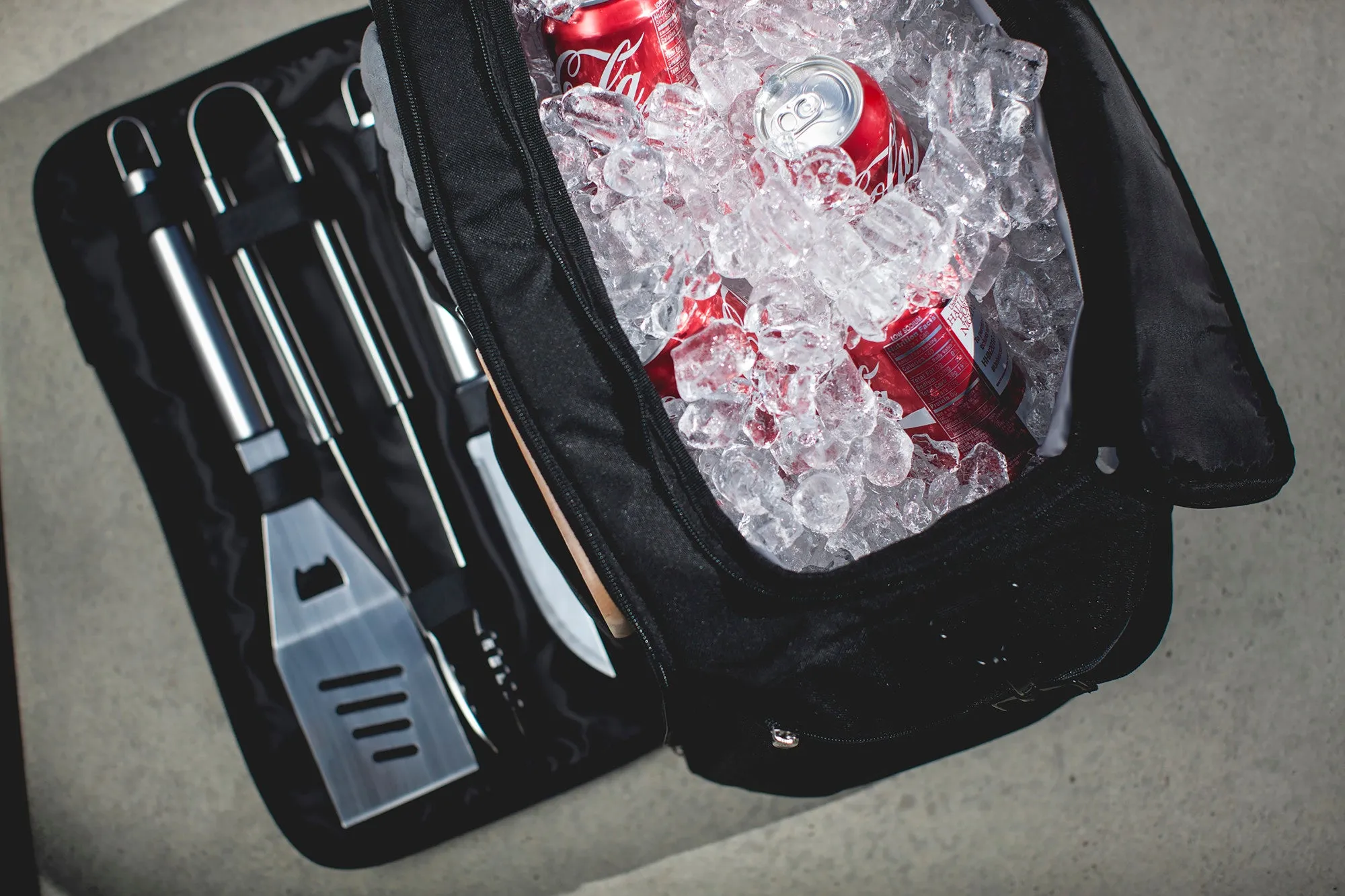 Wisconsin Badgers - BBQ Kit Grill Set & Cooler